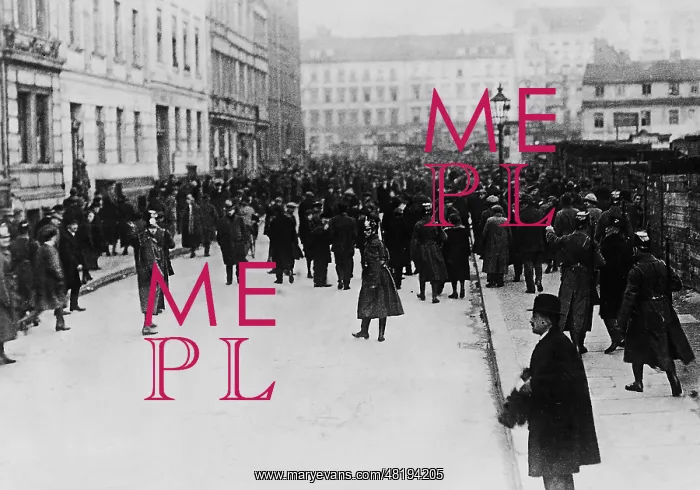 : Demonstration during the economic crisis, 1923 : Demonstration during the economic crisis, 1923