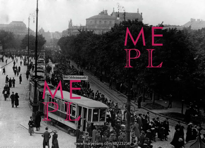 : Demonstration against the Edict of St. Germain, 1919 : Demonstration against the Edict of St. Germain, 1919