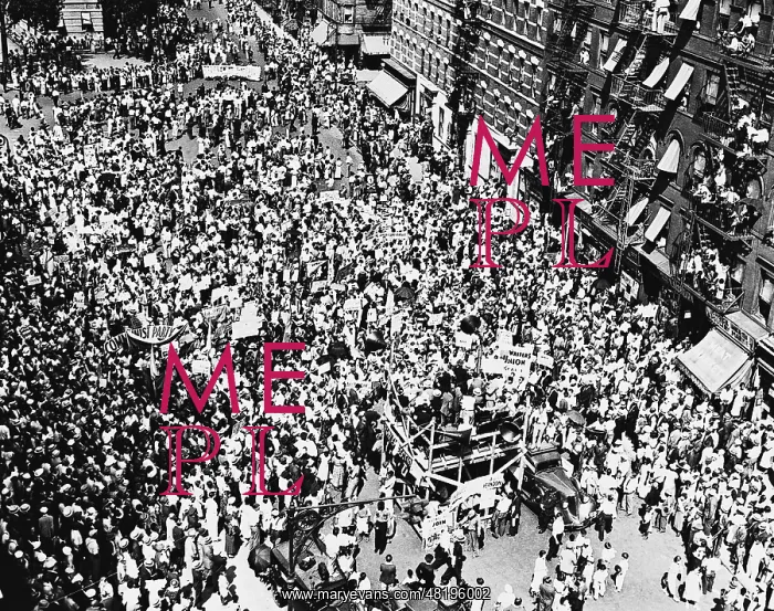 : Demonstration in Harlem, 1935 : Demonstration in Harlem, 1935