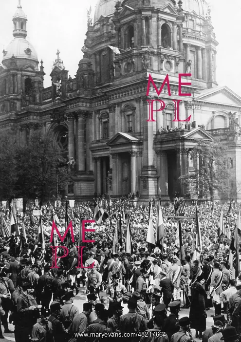 : Demonstration of the Hitler Youth, 1933 : Demonstration of the Hitler Youth, 1933