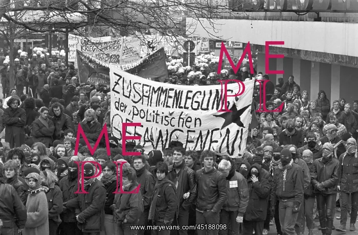 : Demonstration for Ingrid Strobl 1989 : Demonstration for Ingrid Strobl 1989