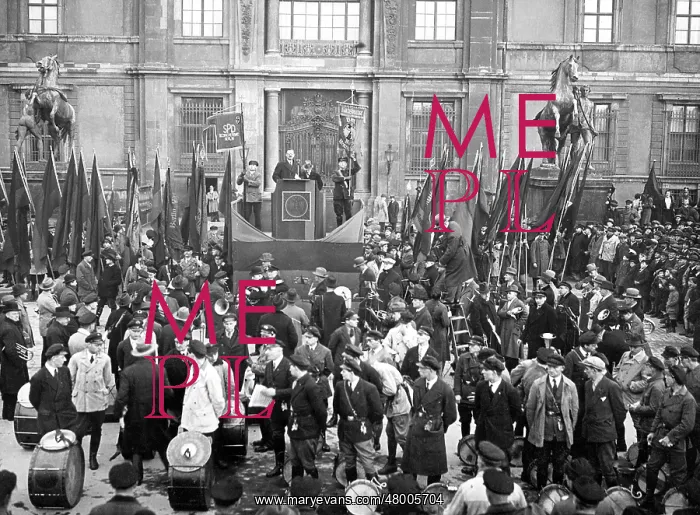 : Demonstration of the Iron Front, 1932 : Demonstration of the Iron Front, 1932