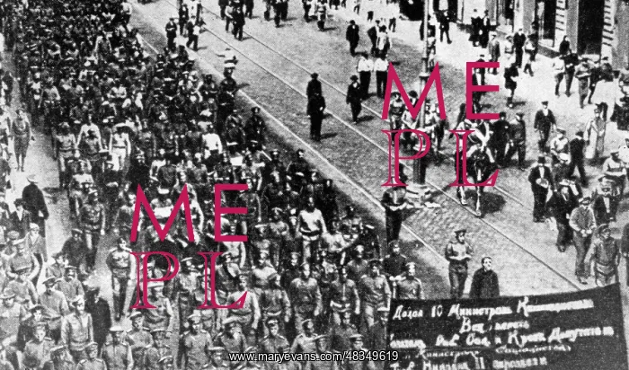 : Demonstration against the Kerensky government, 1917 : Demonstration against the Kerensky government, 1917