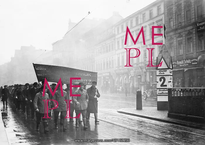 : Demonstration of the KPD, 1929 : Demonstration of the KPD, 1929