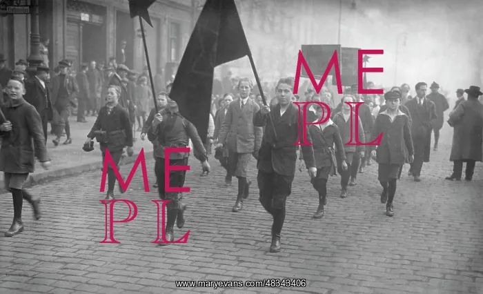 : Demonstration of the KPD Youth, 1925 : Demonstration of the KPD Youth, 1925