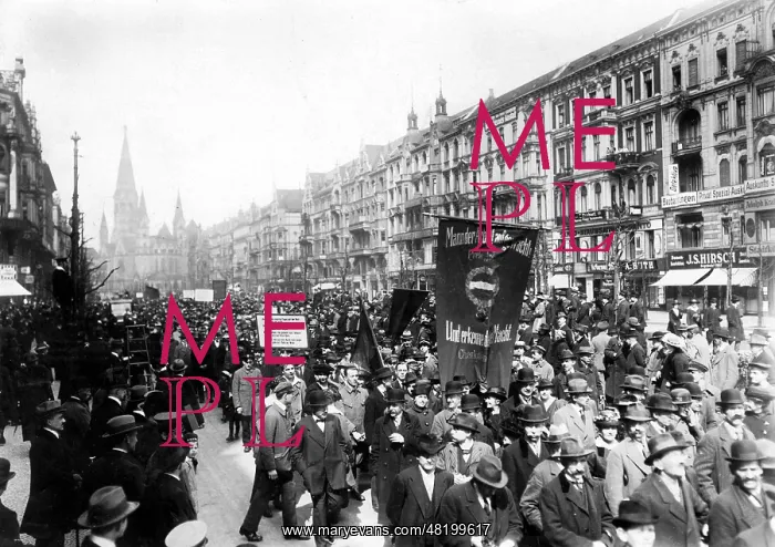 : Demonstration on May 1st in Berlin : Demonstration on May 1st in Berlin