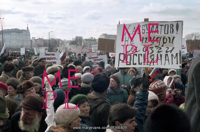 : Demonstration in Moscow : Demonstration in Moscow
