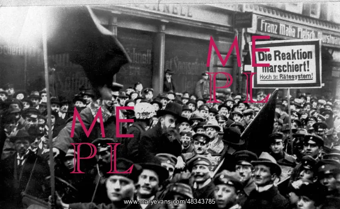 : Demonstration in Munich, 1919 : Demonstration in Munich, 1919