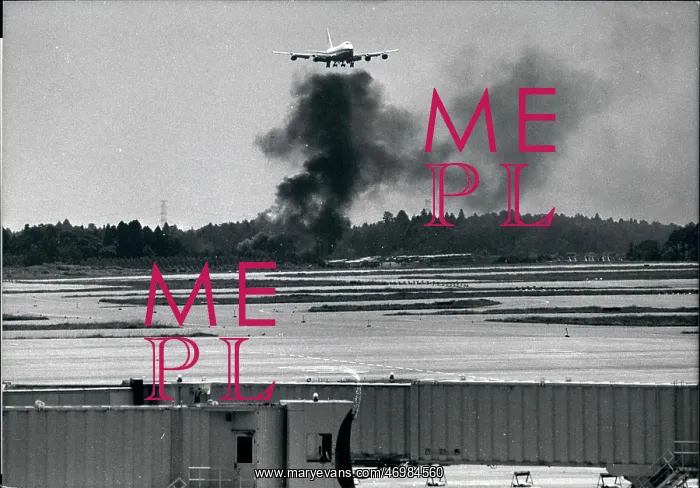: Demonstration at new international airport, Tokyo, Japan : Demonstration at new international airport, Tokyo, Japan