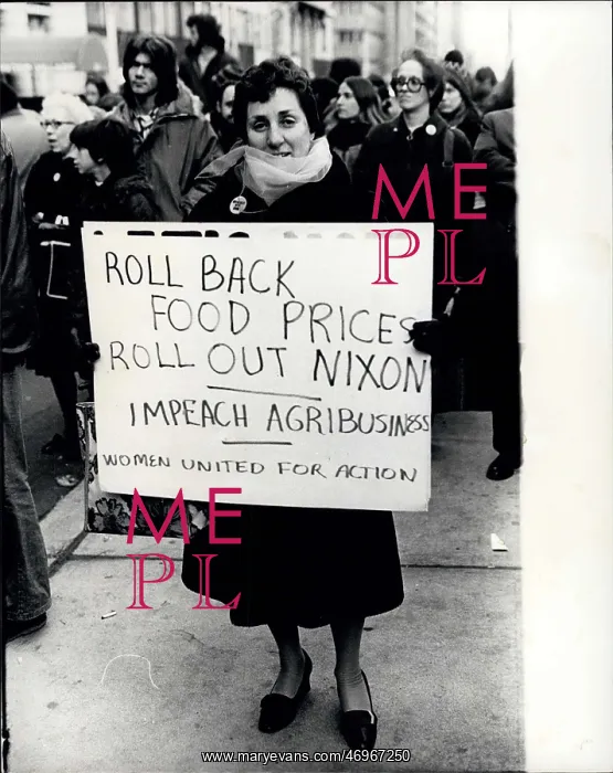 : Demonstration for Nixon impeachment, New York : Demonstration for Nixon impeachment, New York