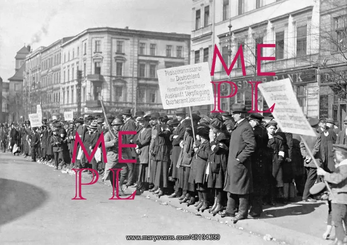 : Demonstration on the occasion of the plebiscite in Upper Sil : Demonstration on the occasion of the plebiscite in Upper Sil