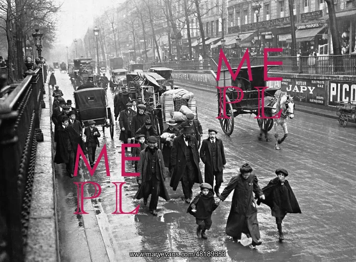 : Demonstration against the Paris Tenant Syndicate, 1912 : Demonstration against the Paris Tenant Syndicate, 1912