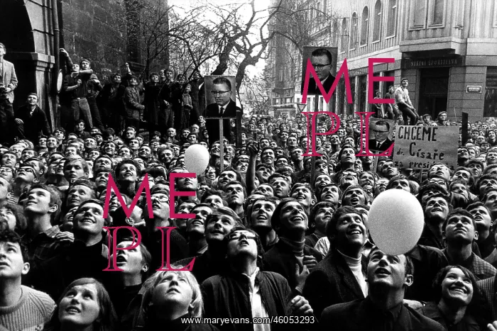  : Demonstration in Prague 1968