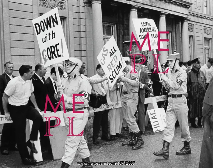 : Demonstration - Protest - Nazi - 1960s : Demonstration - Protest - Nazi - 1960s
