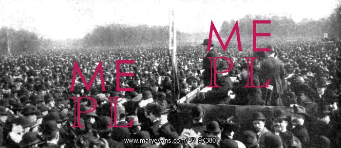 : Demonstration against Prussian three-class franchise system : Demonstration against Prussian three-class franchise system
