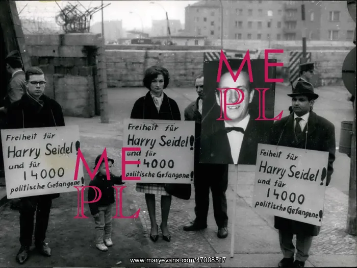 : Demonstration for release of Harry Seidel, Berlin : Demonstration for release of Harry Seidel, Berlin