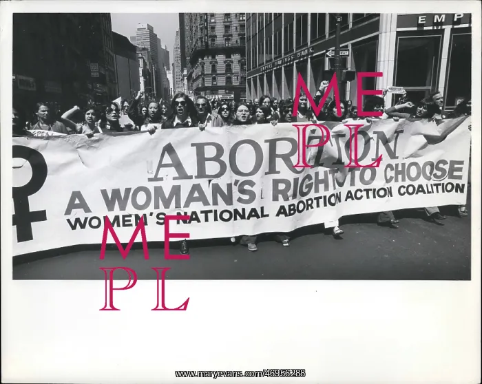 : Demonstration in support of abortion rights, New York, USA : Demonstration in support of abortion rights, New York, USA