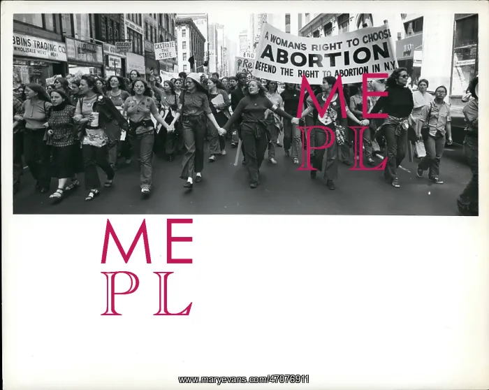 : Demonstration in support of abortion rights, New York, USA : Demonstration in support of abortion rights, New York, USA