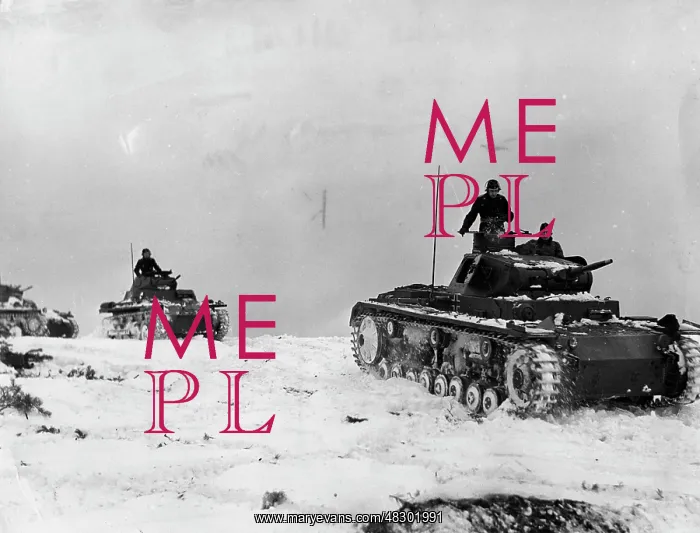 : Demonstration at a tank troop school, 1940 : Demonstration at a tank troop school, 1940