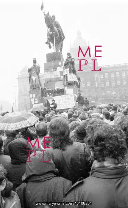 : Demonstration - Wenceslas square : Demonstration - Wenceslas square