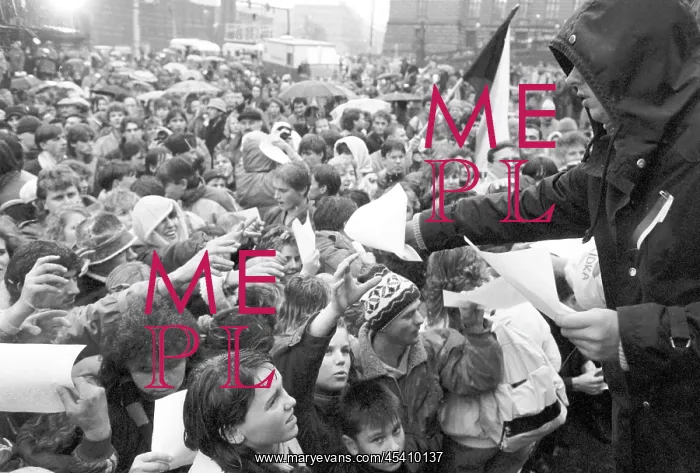 : Demonstration - Wenceslas square : Demonstration - Wenceslas square