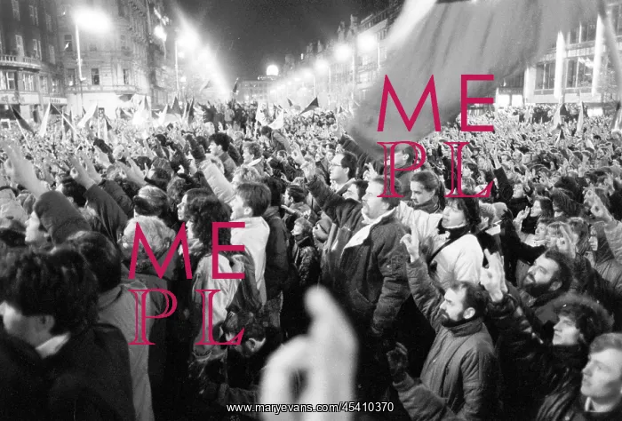 : Demonstration - Wenceslas square : Demonstration - Wenceslas square