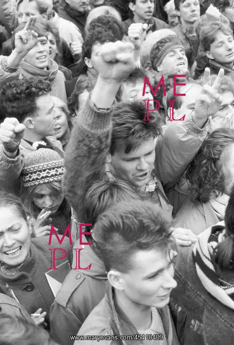 : Demonstration - Wenceslas Square : Demonstration - Wenceslas Square