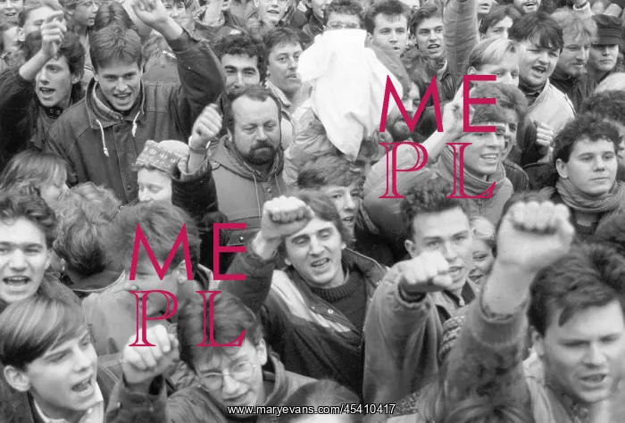 : Demonstration - Wenceslas Square : Demonstration - Wenceslas Square