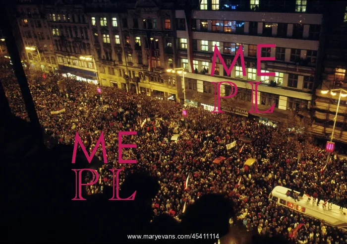 : Demonstration - Wenceslas square : Demonstration - Wenceslas square