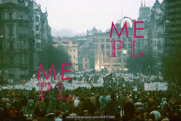 : Demonstration - Wenceslas square : Demonstration - Wenceslas square
