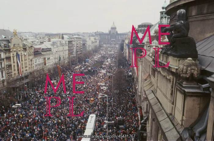 : Demonstration - Wenceslas square : Demonstration - Wenceslas square