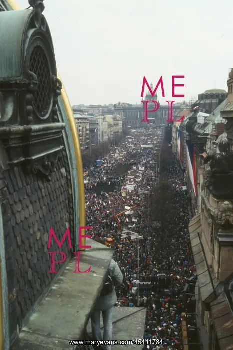 : Demonstration - Wenceslas square : Demonstration - Wenceslas square