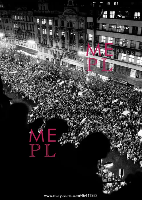 : Demonstration - Wenceslas square : Demonstration - Wenceslas square