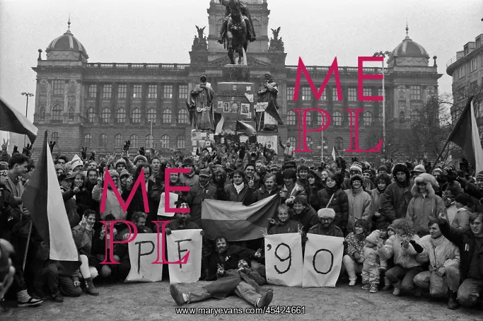  : Demonstration - Wenceslas Square