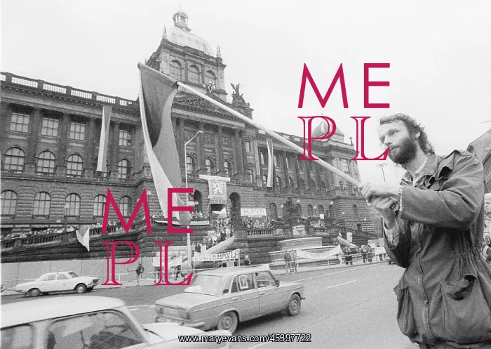  : Demonstration - Wenceslas square - Human Rights Day