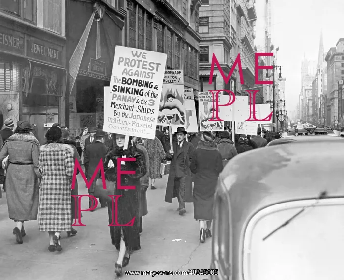 : Demonstrations in New York, 1937 : Demonstrations in New York, 1937