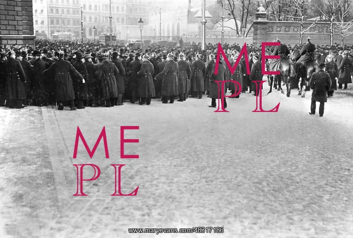 : Demonstrations against the three-class franchise in Berlin : Demonstrations against the three-class franchise in Berlin