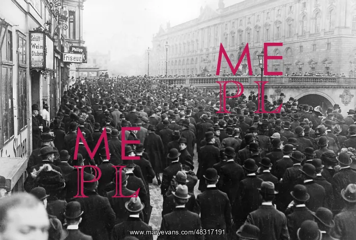 : Demonstrations against the three-class franchise in Berlin : Demonstrations against the three-class franchise in Berlin