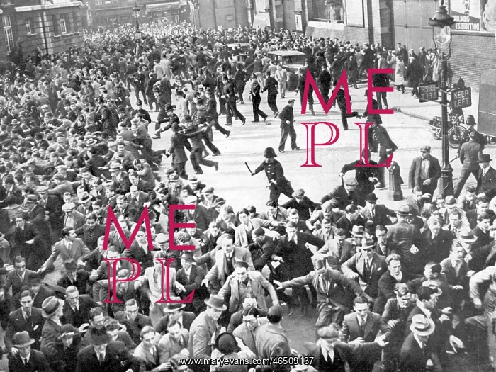 : Demonstrators Charged : Demonstrators Charged