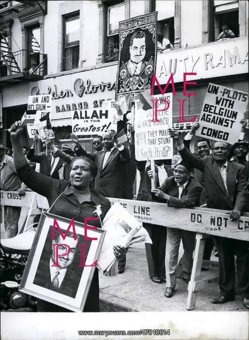 : Demonstrators and supporters for UN General Assembly : Demonstrators and supporters for UN General Assembly