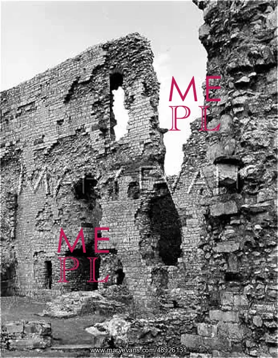 : DENBIGH CASTLE WALLS : DENBIGH CASTLE WALLS