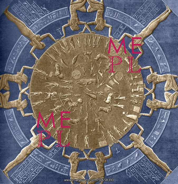 : Dendera Zodiac : Dendera Zodiac