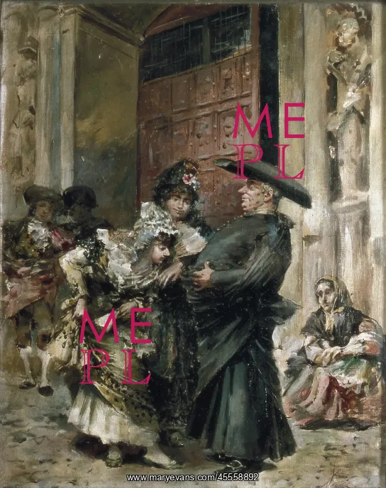  : DENIS BELGRANO, Jose (1844-1917). The Exit from