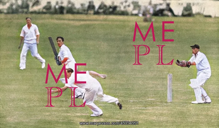 : Denis Compton at Hastings : Denis Compton at Hastings