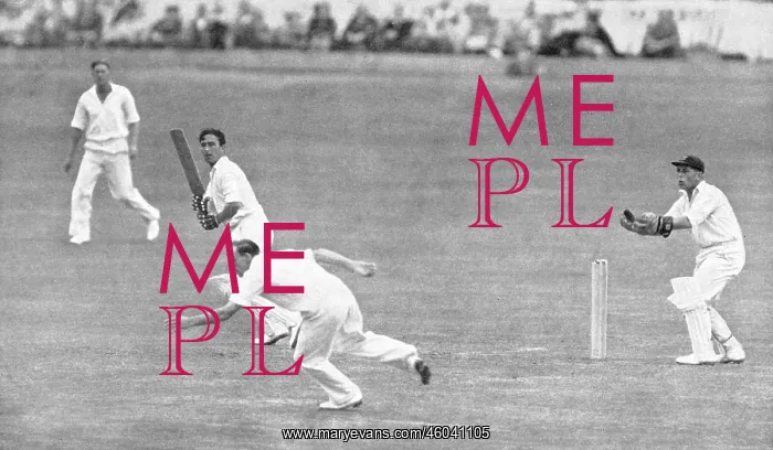 : Denis Compton at Hastings : Denis Compton at Hastings