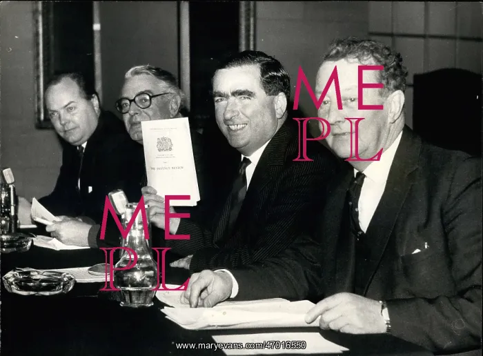 : Denis Healey with Defence White Paper : Denis Healey with Defence White Paper