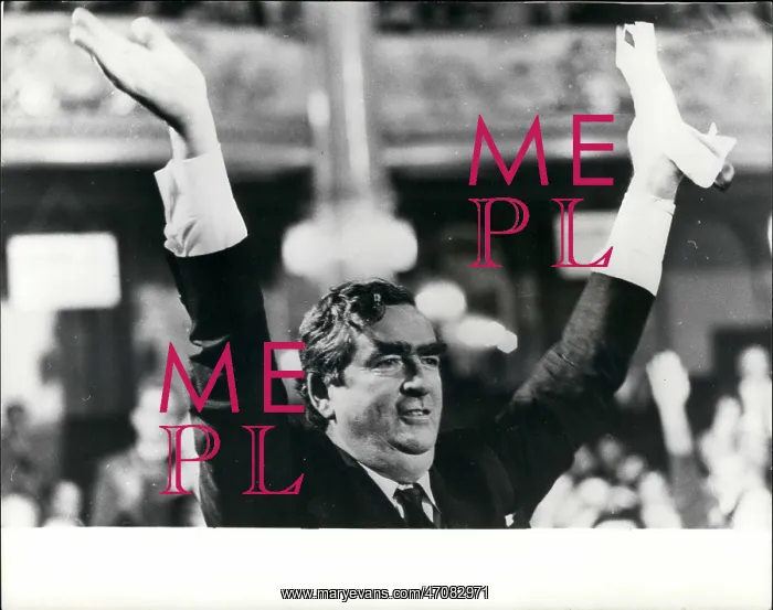 : Denis Healey at Labour Party conference, Blackpool : Denis Healey at Labour Party conference, Blackpool