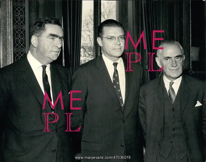 : Denis Healey, Robert McNamara and Michael Stewart : Denis Healey, Robert McNamara and Michael Stewart