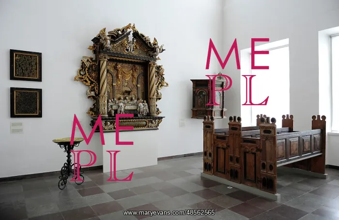  : Denmark. Copenhagen. Natinal Museum of Denmark. Inside