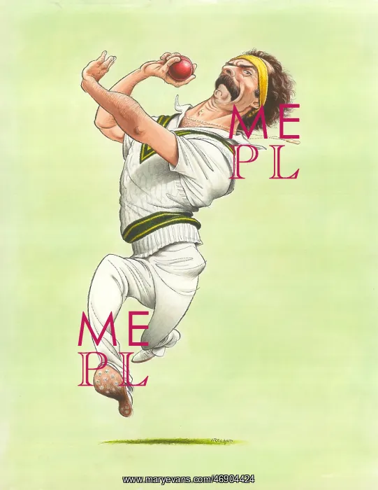 : Dennis Lillee - Australian Cricketer : Dennis Lillee - Australian Cricketer